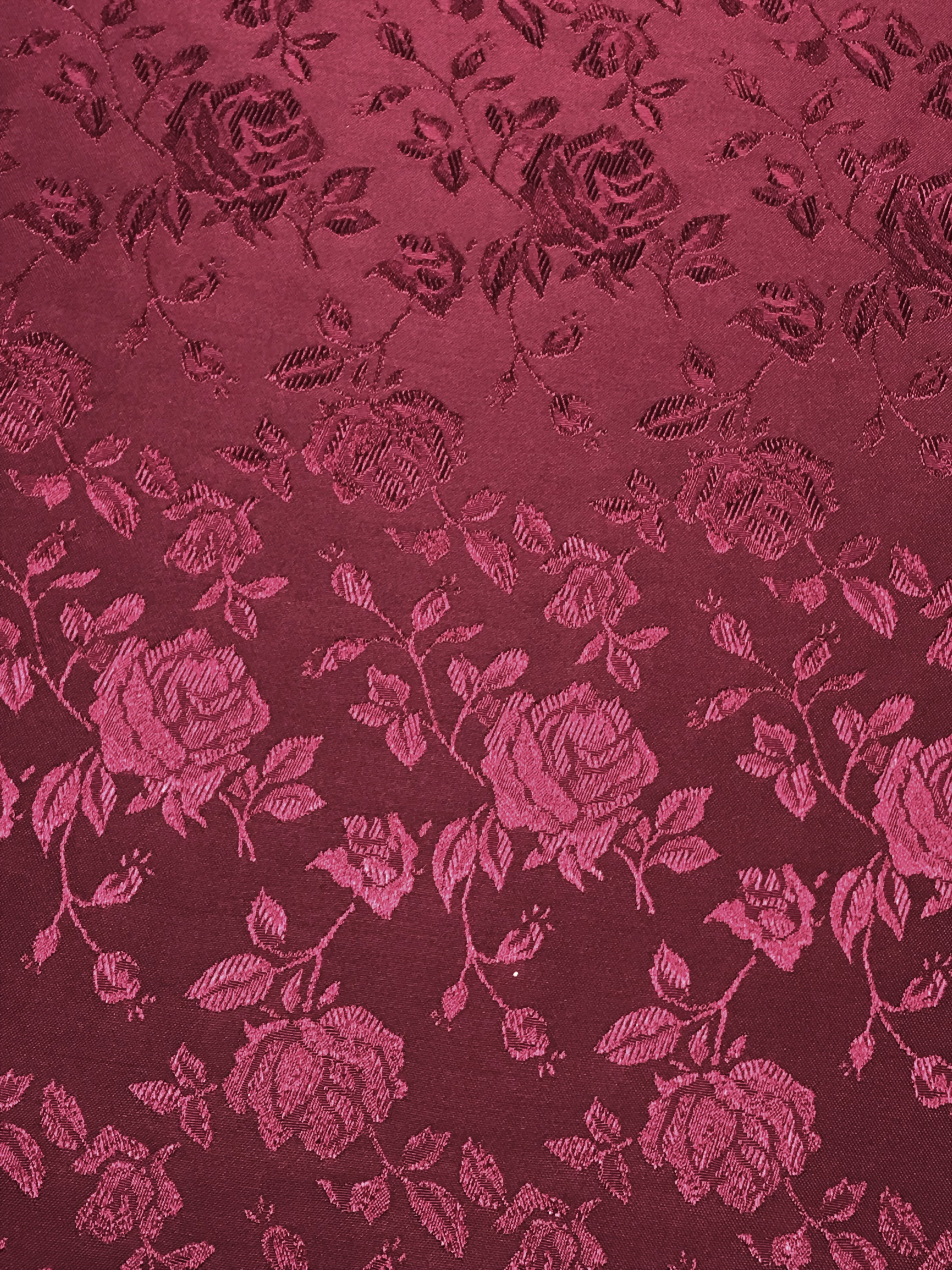 Burgundy Jacquard Satin Sal Tex Fabrics, Inc.