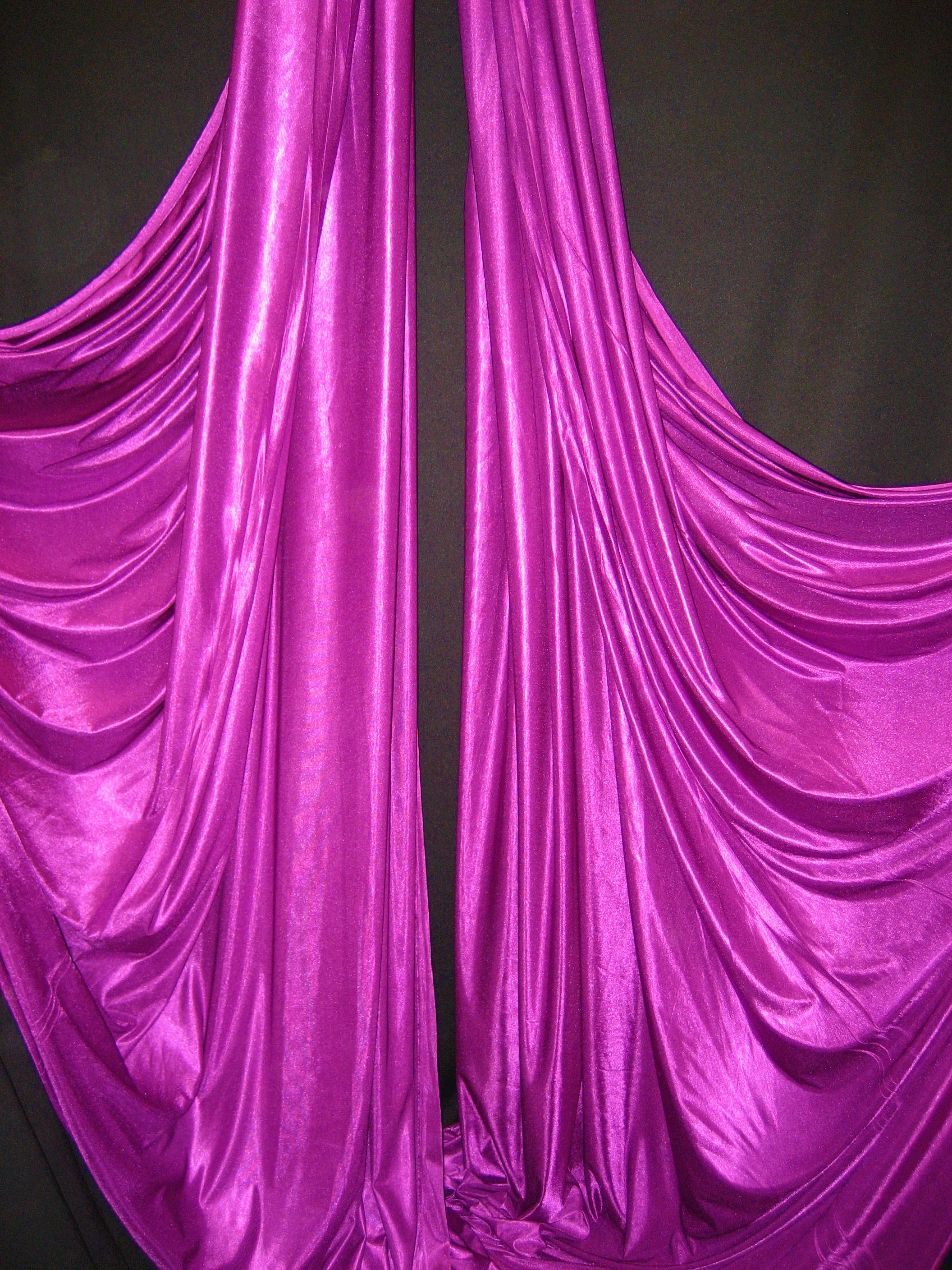  108'' 40 Denier Tricot Purple, Fabric by the Yard