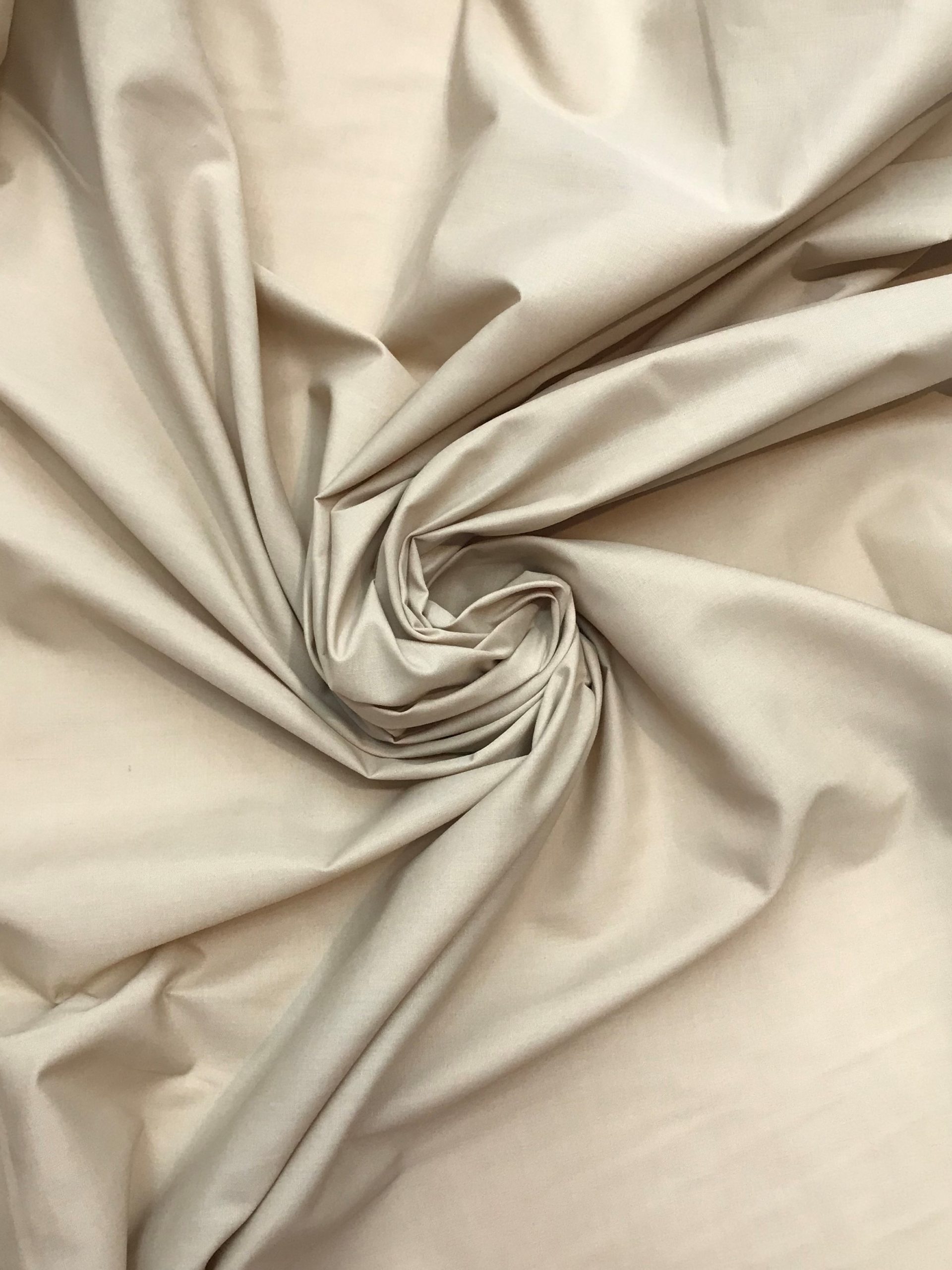 Beige Poly Cotton Poplin 1288 – Fabrics4Fashion